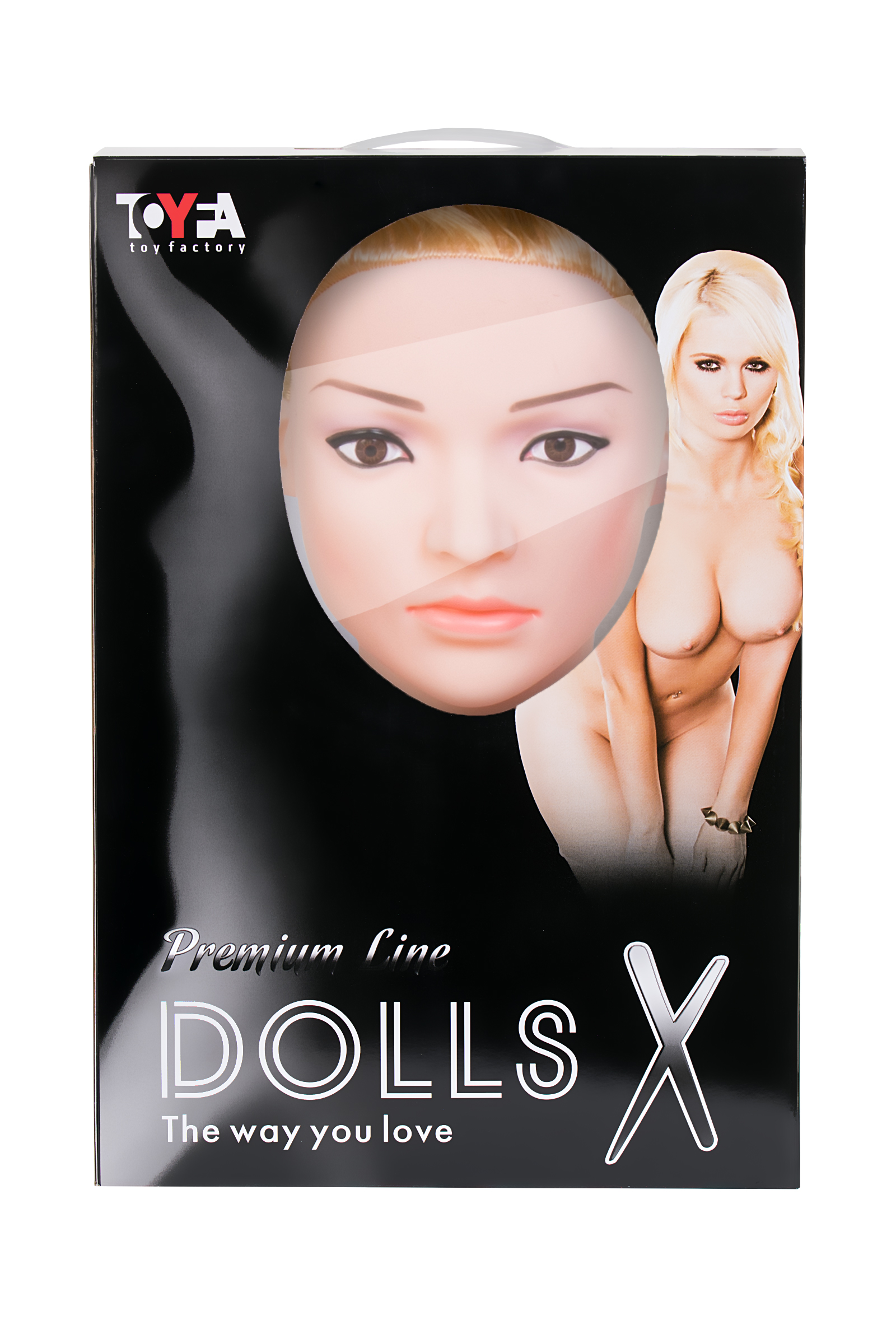 Кукла надувная Dolls-X by TOYF Liliana с реалистичной головой, блондинка, с двумя отверстиями. Фото N13