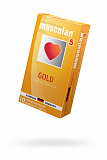 Презервативы Masculan, 5 ultra, золотые, 19 см, 5,3 см, 10 шт. фото 1